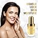24K Gold Anti Aging Face Serum Moisturizer Enriched with Vitamin C Serum, Hyaluronic Acid, Vitamin E Cream for Day and Night Wrinkle Reduction, Facial Brightening and Re-activate Skin Youth (1FL.OZ)thumb 2