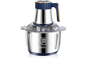 Luejnbogty Electric Meat Grinder 5L Food Crusher Multifunction Vegetable Fruit Food Processor Chopper Kitchen Machine US Plug