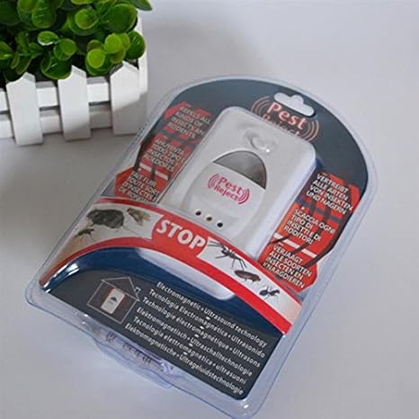 Amazon.com : Katoot@ Plastic Ultrasonic Electronic Anti Mosquito Plug Pest Mouse Cockroach Repeller Reject Home Room Garden Pest Control Accessories ...