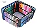 Pencil Case By Aviosa: 120 Slot Foldable Pen & Pencil Case For Students, Artists & Designers – Large Coloring Pencil Container With A Handle Strap & Easy Zipper – Free Bonus Gift A Pencil Sharpener