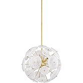 Mitzi H1004806-AGB Tamara - 6 Light Chandelier 18 inches Tall and 20 inches Wide - Aged Brass