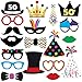 50th Birthday Photo Booth Party Props - 40 Pieces - Funny 50th Birthday Party Supplies, Decorations and Favors