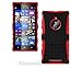 Cocomii Grenade Armor Nokia Lumia 830 Case New [Heavy Duty] Premium Tactical Grip Kickstand Shockproof Hard Bumper [Military Defender] Full Body Dual Layer Rugged Cover for Nokia Lumia 830 (G.Red)