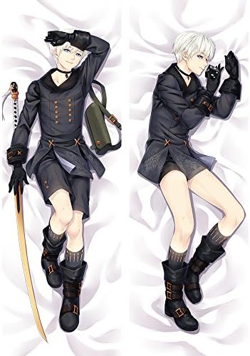 GB Arts Nier Automata 9s (No Visor) Peach Skin 150cm x 50cm Pillowcase