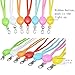 LED Light Up Cruise Lanyard Christmas Necklace Gifts Keychain ID Card Badge Key Holder for Women Men Kids Students Office Worker [7 Pack, Colorful]