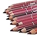 Shuiniba 12 Pieces Lip Liners Pencil Set, Premium Waterproof Smooth Lip Pencils, Long Lasting Lipliners for Women/Girl - 12 Colors