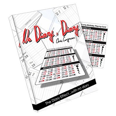 No Diary Diary by Chris Congreave and Titanas Magic Productions - Trick