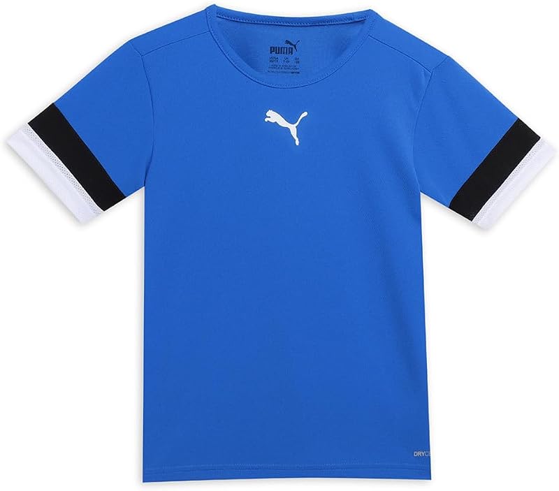 PUMA Unisex Kids Shirt Electric Blue Lemonade Puma Black Puma White 176