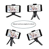 Smartphone Selfie Tabletop Tripod Flexible Phone Tripod Portable tripod SHIHONG Adjustable Mini Travel Tripod Mount Gimbal Tripod Stand for iPhone and Small Camera
