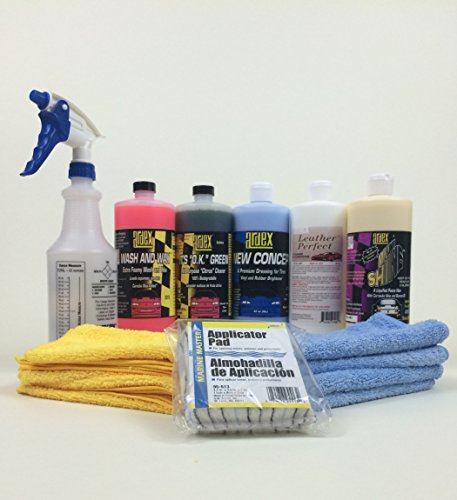 Ardex Detailing Kit - For Exterior Finish. Tires, Rims, Trim & Leather 16 oz