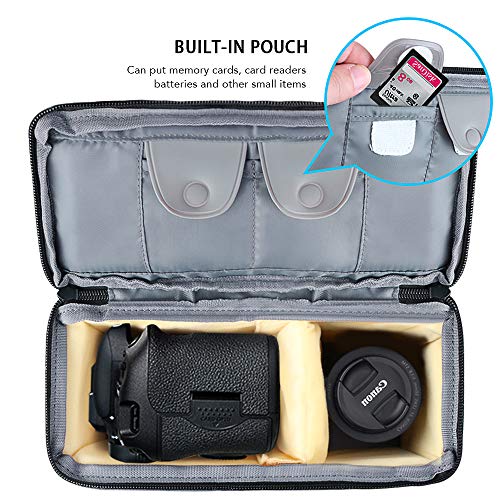 Camera Insert Bag Padded Backpack Case DSLR SLR Camera Travel Inner Case for Sony,Canon,Nikon,Olympus