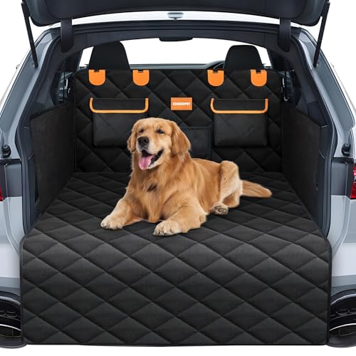 Capa Protetora Carro Pet Proteção 4 em 1 Porta-malas Impermeável Fundo Reforçado Lavável À Máquina Universal