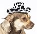 Rubie's Cow Print Cowboy Hat for Dogs, S/M