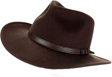 cheap brown fedora hat