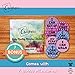 Baby Monthly Milestone Stickers (20 Pack) Birth to 12 Months + 7 Bonus Milestone Achievement Stickers for Onesie Belly Photos or Scrapbook Photo Albums primary