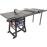 Delta 36-5152T2 Contractor Table Saw with 52" Rip Capacity and Cast Extension Wings