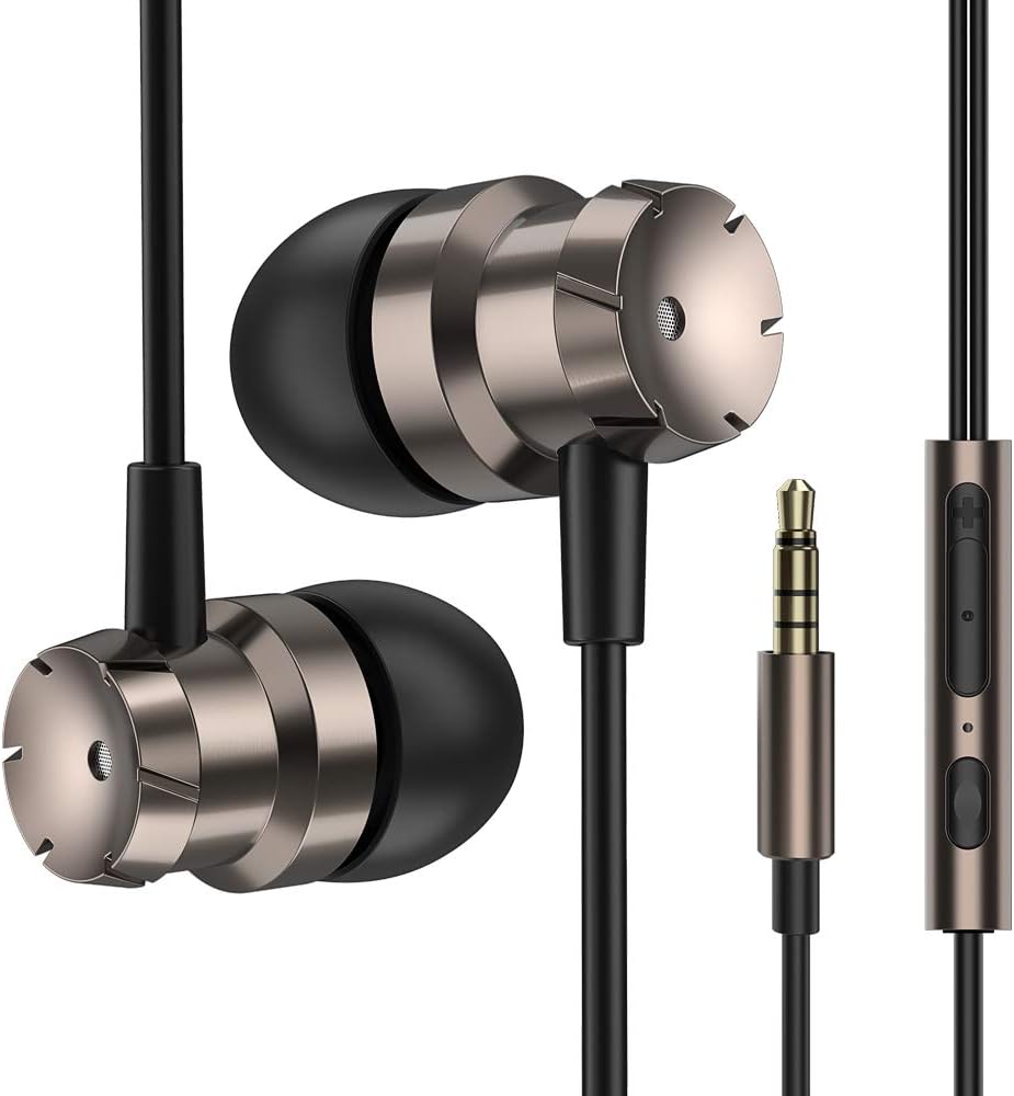 Earphones with Mic, Luvfun Headphones In Ear Noise Amazon.co.uk