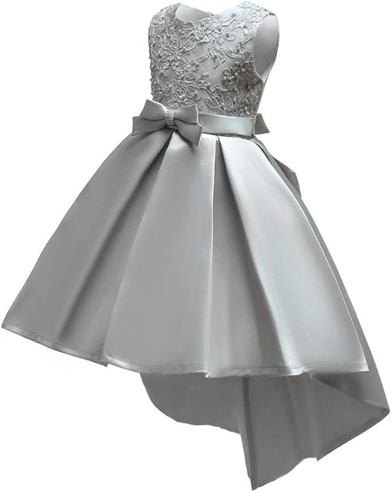 Amazon 子供ドレス ミニ丈 女の子 刺繍ドレス 子供ワンピース ピアノ発表会 子供服 キッズドレス 子ども フォーマルドレス アシンメトリードレス キッドドレス 14color 110cm 1cm 130cm 140cm 150cm 七五三 プレゼント フォーマル 通販