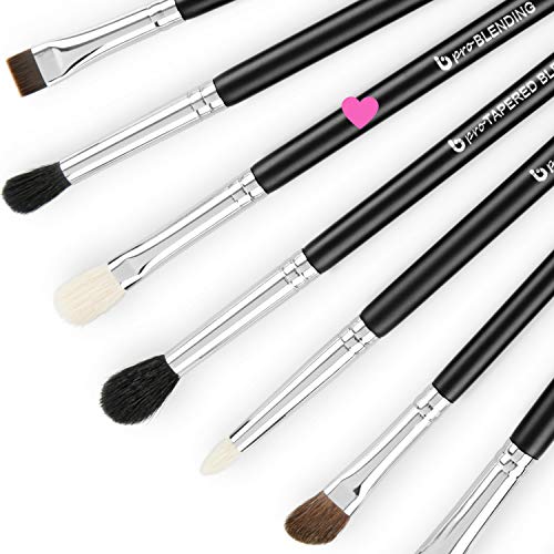 image for Beauty Junkees Eyeshadow Brush: pro Blending Eye Makeup Brush with Tap