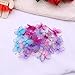 Fenical 50pcs 3D Butterfly Wire Mesh Butterfly Wedding Home Decoration (Mixed Color)