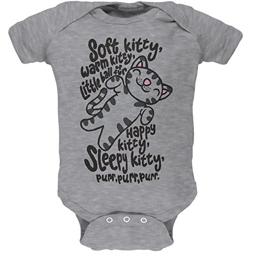 Big Bang Theory Soft Kitty Face Creeper One Piece T-Shirt