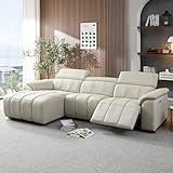 ERYE Luxury Power Reclining Motion Sectional Left