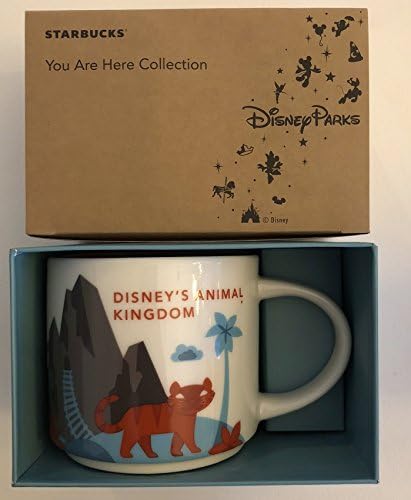 Disney's Animal Kingdom Starbucks Version 2 You Are Here Coffee Mug