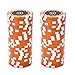 Brybelly Eclipse Poker Chips Heavyweight 14-gram Clay Composite - Pack of 50 ($0.50 Orange)