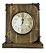 Lulu Decor, Reclaimed Wood, Shabby Chic Rustic Wood Tabletop Clock with Antique Look. Key Holder in Hidden Area (Desk Clock)