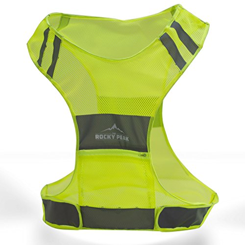 NEW Best Reflective Running Vest w/ Pocket 1 Safety Gear