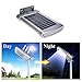 TSSS Waterproof Solar Street Light Motion Sensor Light 24Leds Wireless Path Light Area Night Light for Yard Garden Outdoor Use