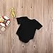 Newborn Baby Boys Little Brother Romper Jumpsuit Bodysuit Clothes Outfits (0-3 Months)