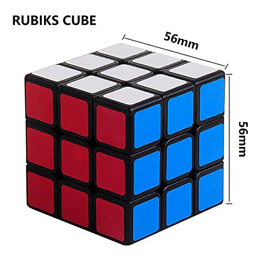 Rubiks Cube 3x3 Speed Cube Magic Cube Puzzle Game Black