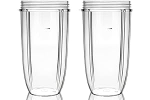 2pack 32oz Huge Cup for Nutribullet Pro 900W for Nutribullet 600W Blender