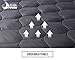 DREAMFLYLIFE Weighted Blanket,Cool Heavy Blanket for Child,Adult | 300TC 100% Cotton with Class Beads (Dark Grey,WB-48x72-15lb)