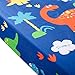 UOMNY Crib Sheets for Boys Fitted Crib Sheet Baby Sheet for Standard Crib and Toddler Mattresses Nursery Bedding Sheet Crib Mattress Sheets for Boys and Girls1 Pack Dinosaur Toddler Sheet