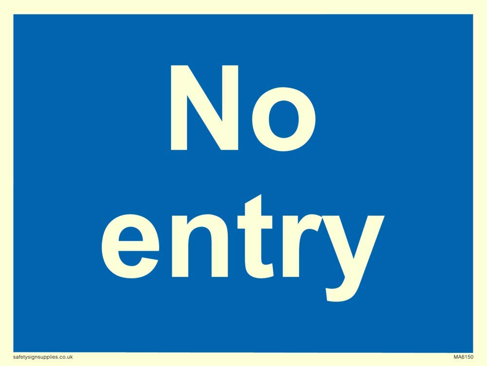 NO ENTRY