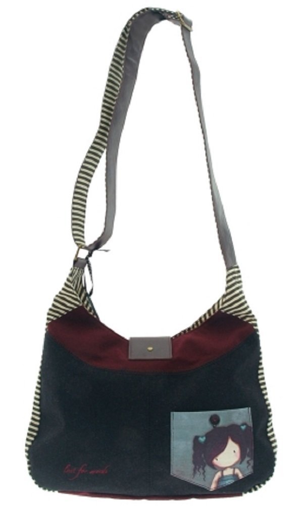 Santoro Eclectic Gorjuss Wool Slouchy Bag Lost For Words Buy Online in UAE. Luggage