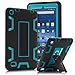 TIANLI Fire 7 2015 Case, ArmorBox [Three Layer] Convertible [Heavy Duty] Rugged Hybrid Protective With KickStand Case For Amazon Fire 7