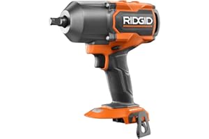 RIDGID 18V Brushless Cordless 4-Mode 1/2 in. High-Torque Impact Wrench (Tool Only), Orange