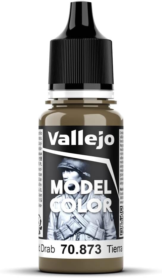 Vallejo Model Color 17 ml Acrylic Paint Us Field Drab
