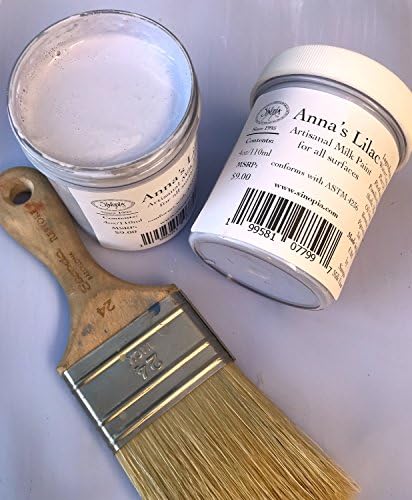 Sinopia All Natural Artisanal Milk Paint Anna's Lilac for General Painting Projects Yielding Great Chalky Finishes (4oz)