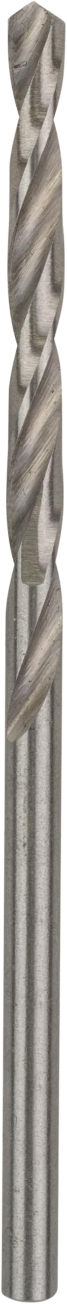 Bosch 10x PRO Metal HSS-G Twist Drill Bit Standard Length (for Non-ferrous metals, Steel, Ø 3,30 mm, Professional Accessory Rotary Drill/Drivers)