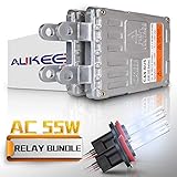 Aukee 55W H11 HID Kit H8 H9 Xenon Headlight Conversion with Canbus Error Free Ballast-5000K