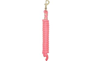 Weaver Equine Performance Lead Rope, Long Horse Lead Rope with Quick Halter Attachment, Soft Comfort Grip, Barn Horse Tack fo
