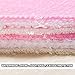 Washable Organic Nursing Pads – Hypoallergenic, Leak Proof Reusable Bamboo Pads For Nursing Moms With Washing Bag, Pink Rubber Reminder Bracelet – Breastfeeding Essential – 10 Count