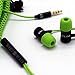 ⭐️KLIM Fusion Earbuds with Microphone - Long-Lasting Wired Earphones + 5-Year Warranty - in Ear Headphones - Gaming Ear Buds with Mic and Volume - Noise Cancelling Audifonos - 3.5mm Jack - Green