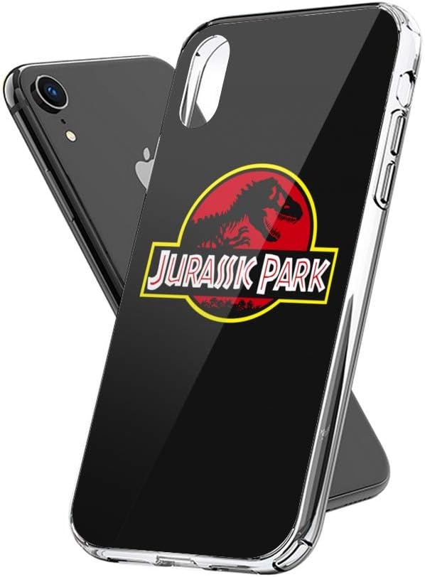 Case Phone Anti-Scratch Cover Motion Picture Icon of The Film Jurassic Park Movies (6.1-inch Diagonal Compatible with iPhone XR)