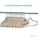 Zober Non-Slip Velvet Hangers, Suit Hangers (95 Pack) Ultra Thin Space Saving 360 Degree Swivel Hook Strong and Durable Clothes Hangers Hold Up-To 10 Lbs, for Coats, Jackets, Pants, & Dress Clothes