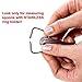 Stainless measuring spoons set of 7 - Small Tablespoon to 1/8 metal Teaspoon set Mini stainless measure spoons with Ring Holder Bonus 10K Recipe E-book by Palada